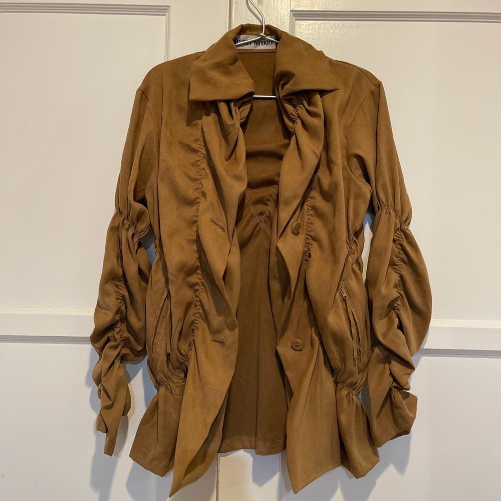 Vintage Issey Miyake Gathering corduroy Jacket